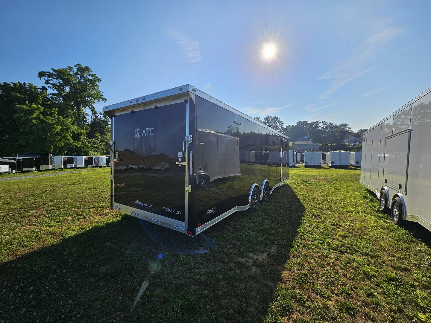 New 2024 ATC ROM400 8.5X28TA Car / Racing Trailer