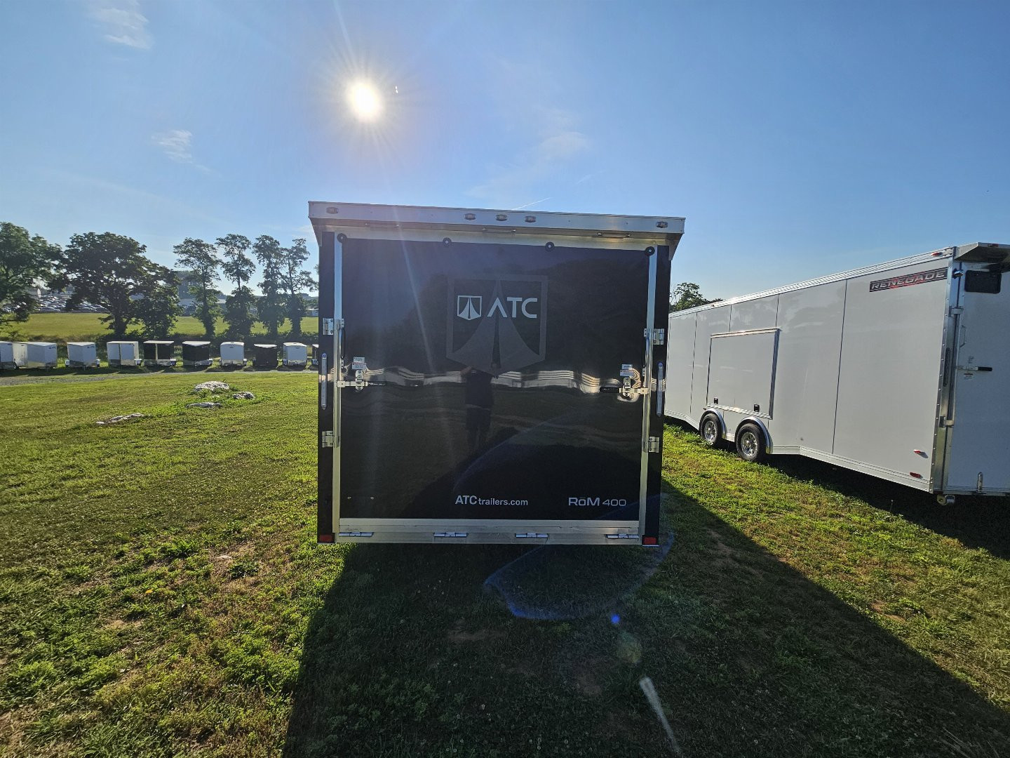 New 2024 ATC ROM400 8.5X28TA Car / Racing Trailer