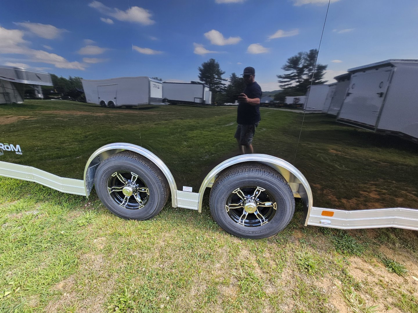 New 2024 ATC ROM500 8.5X20TA Car / Racing Trailer