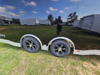 New 2024 ATC ROM500 8.5X20TA Car / Racing Trailer