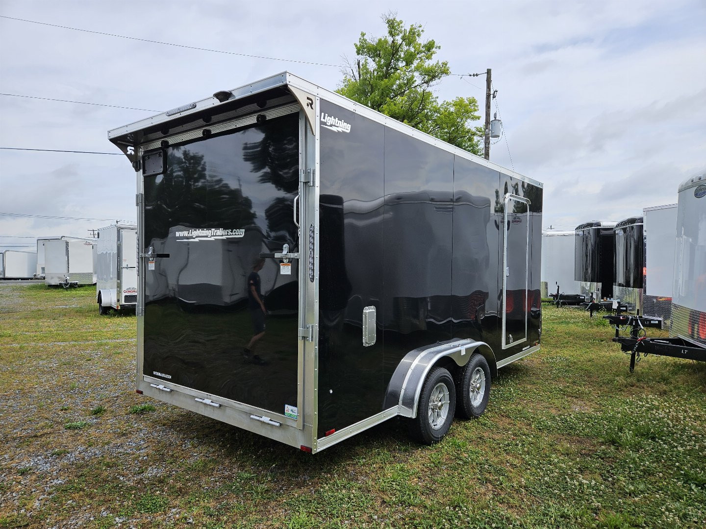 New 2025 LIGHTNING TRAILERS LTF716TA296 Cargo / Enclosed Trailer