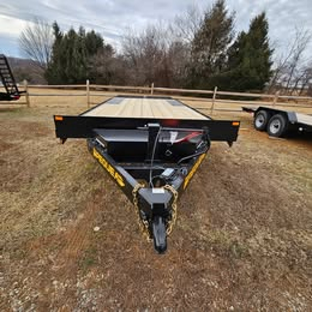 New 2024 PEQUEA TRAILERS HDDO 20' LEVELER Deckover Trailer