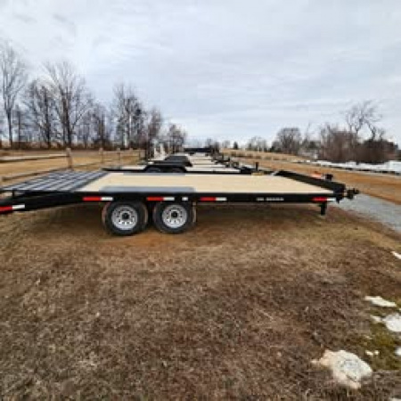 New 2024 PEQUEA TRAILERS HDDO 20' LEVELER Deckover Trailer