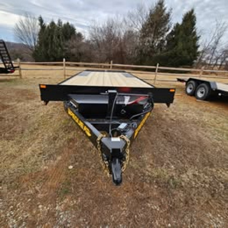 New 2024 PEQUEA TRAILERS HDDO 20' LEVELER Deckover Trailer