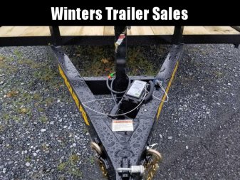 New 2023 PEQUEA 80X12TA Utility Trailer