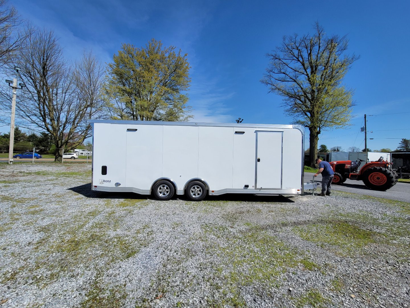New 2024 ATC ROM500 8.5X24TA Car / Racing Trailer