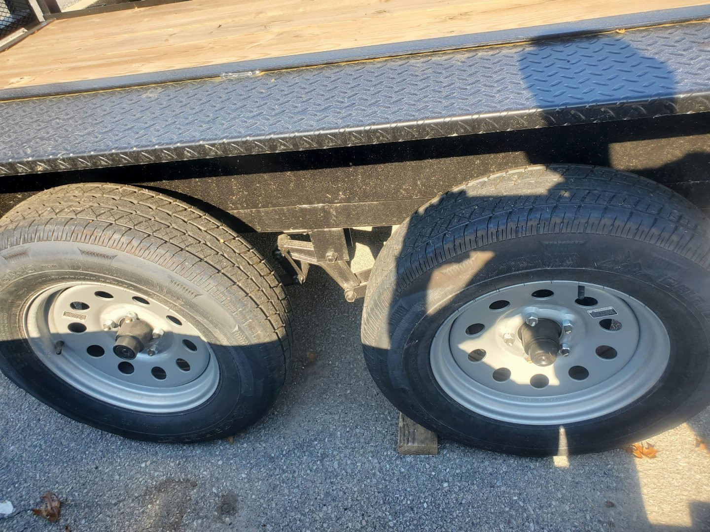 New 2023 PEQUEA 80X16TA Utility Trailer