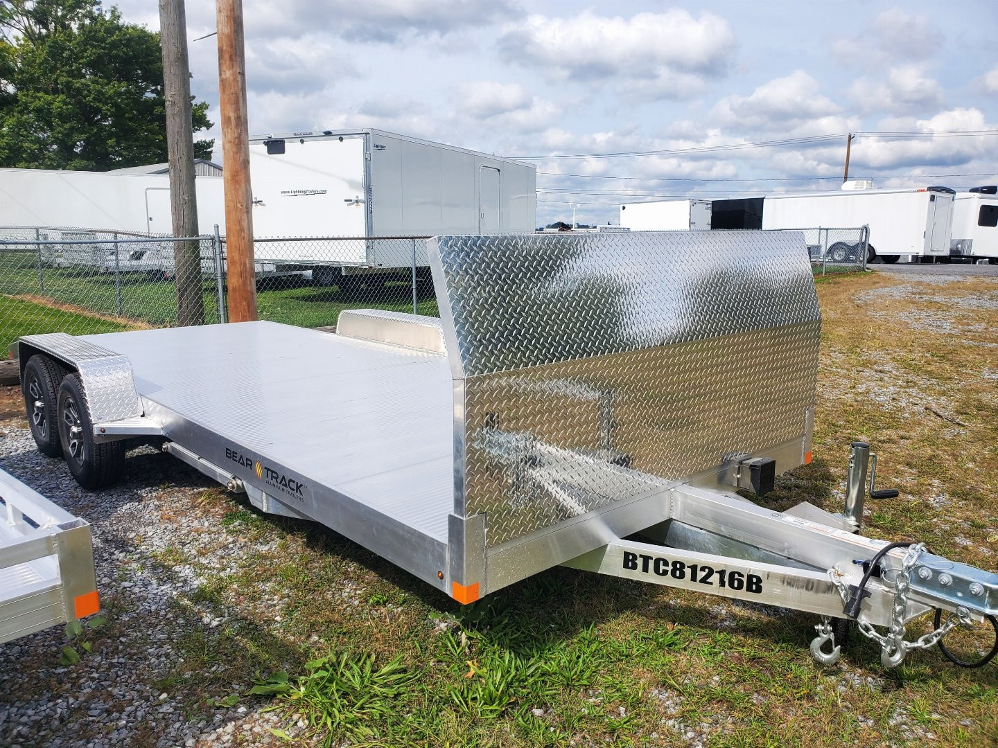 New 2024 Bear Track  BTC81216B Car / Racing Trailer