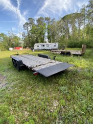 Used USED: 2021 Down 2 Earth Trailers 82X20 - Tilt Trailer, Call For Price