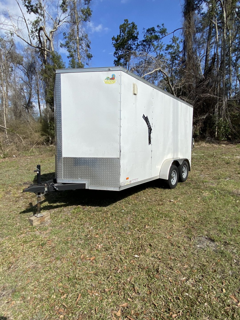 Used USED: 2022 Covered Wagon Trailers 7X14TA - Cargo / Enclosed Trailer, Call For Price.