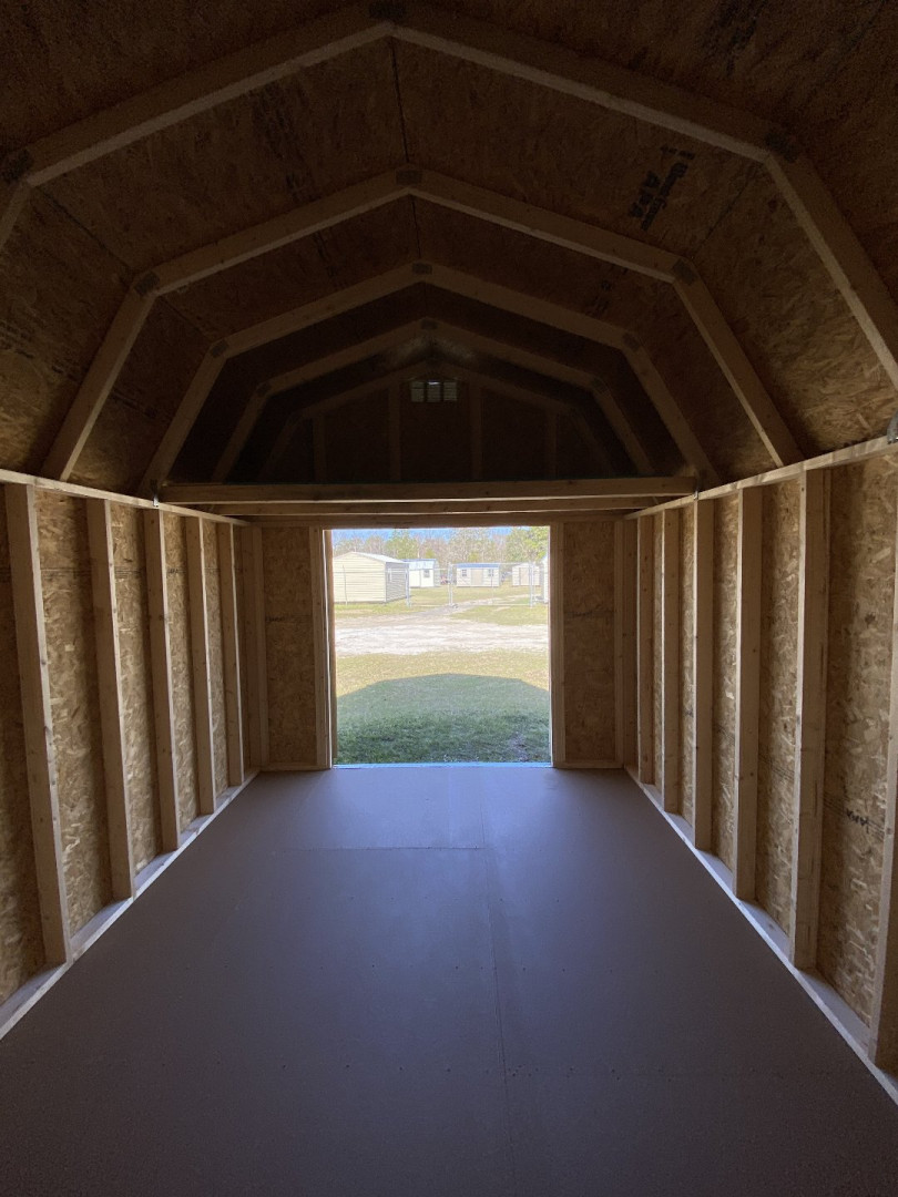 New 2025 Derksen Portable Buildings 10X16 - Lofted Barn Shed (SOLD)