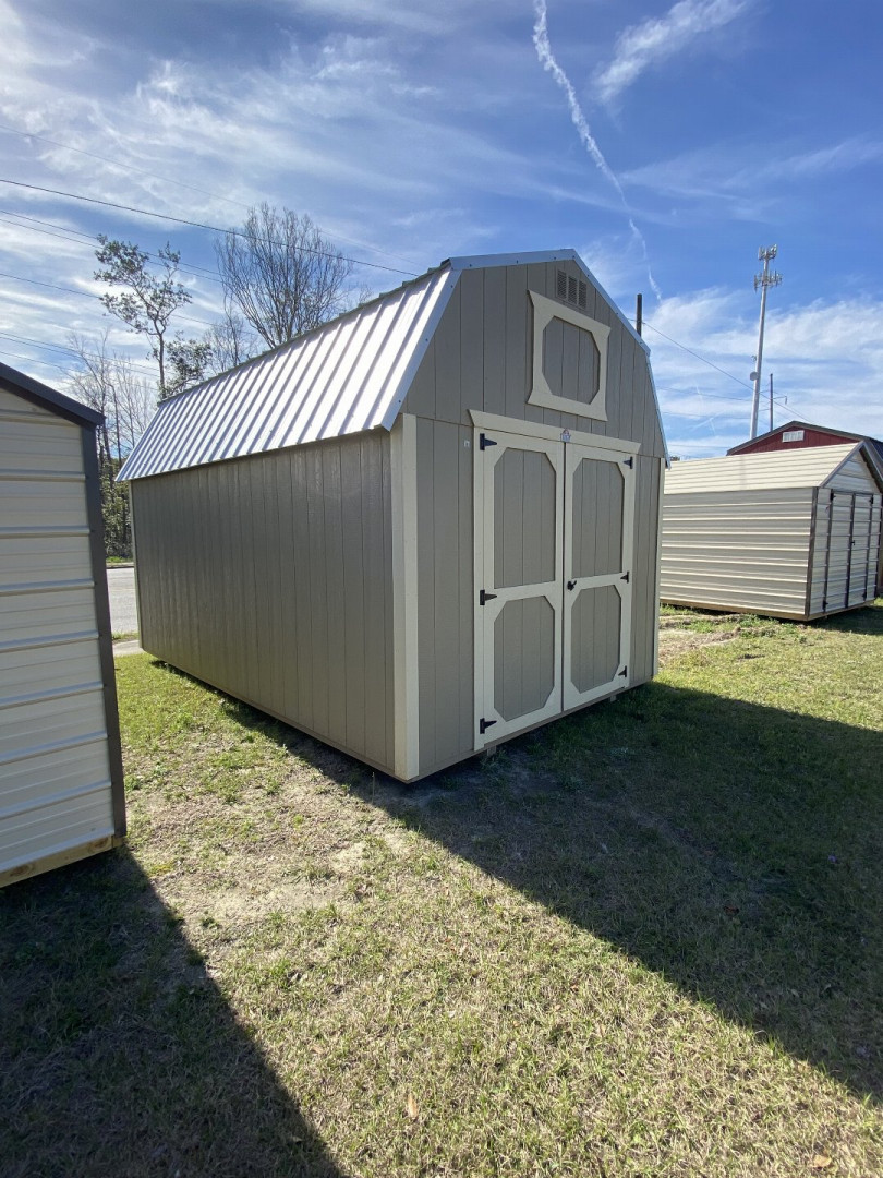 New 2025 Derksen Portable Buildings 10X16 - Lofted Barn Shed (SOLD)