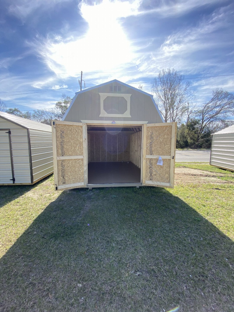 New 2025 Derksen Portable Buildings 10X16 - Lofted Barn Shed (SOLD)