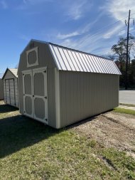 New 2025 Derksen Portable Buildings 10X16 - Lofted Barn Shed (SOLD)