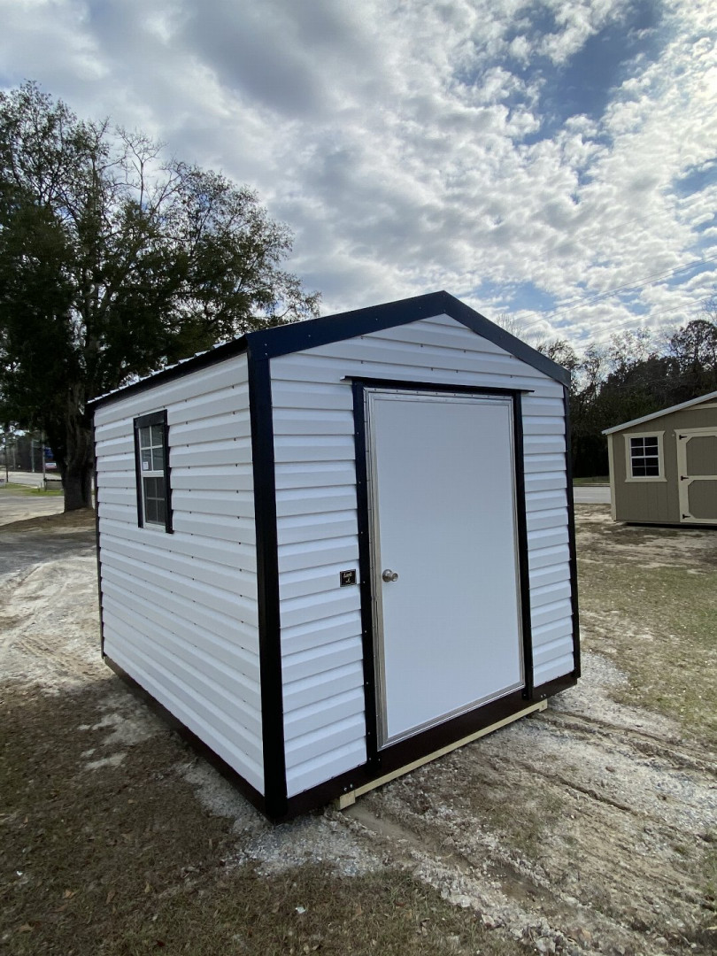New 2025 Lark 8X10 - Lapsider Steel Frame Shed (SOLD)