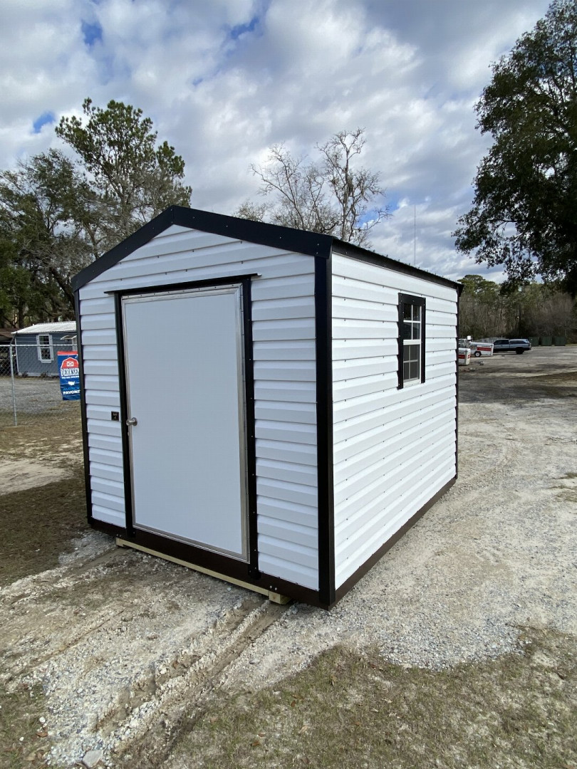 New 2025 Lark 8X10 - Lapsider Steel Frame Shed (SOLD)