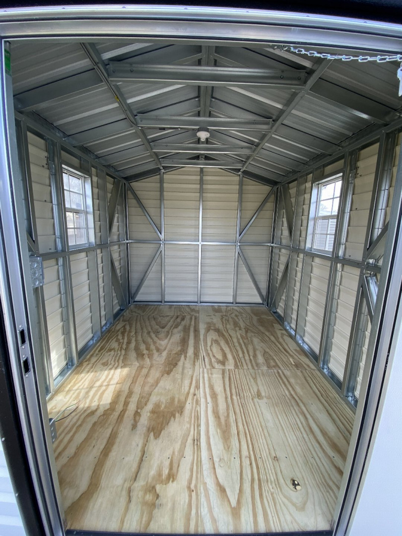 New 2025 Lark 8X10 - Lapsider Steel Frame Shed (SOLD)