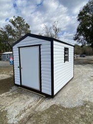 New 2025 Lark 8X10 - Lapsider Steel Frame Shed (SOLD)