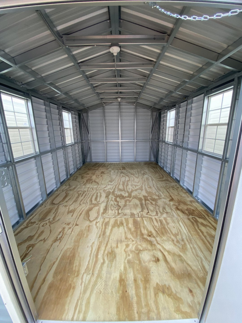 New 2025 Lark 10X16 - LAPSIDER Steel Frame Shed (SOLD)