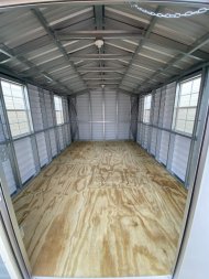 New 2025 Lark 10X16 - LAPSIDER Steel Frame Shed (SOLD)
