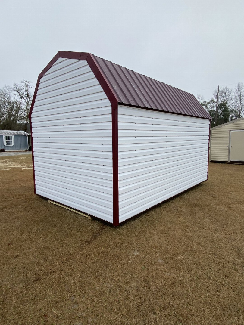 New 2025 Lark 10X16 - Lofted Barn Steel Frame Shed (SOLD)