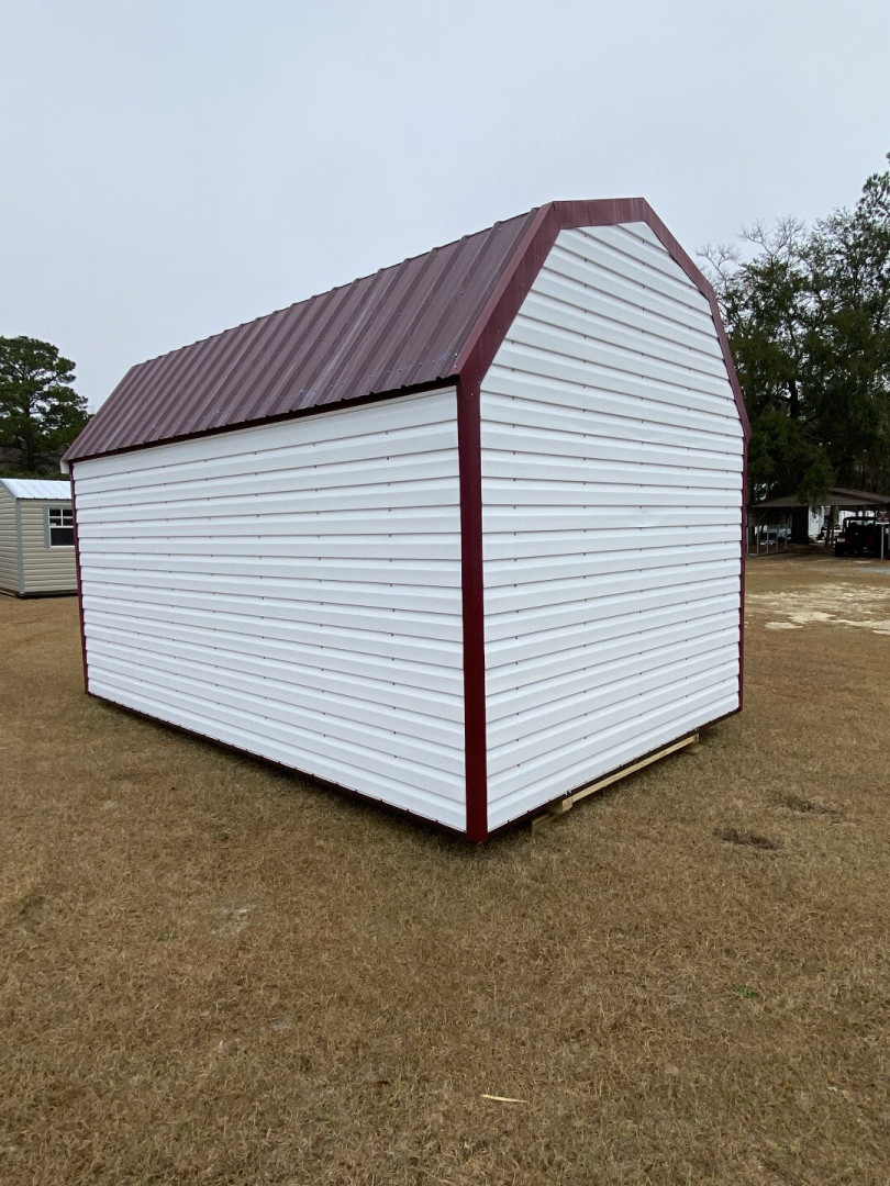 New 2025 Lark 10X16 - Lofted Barn Steel Frame Shed (SOLD)