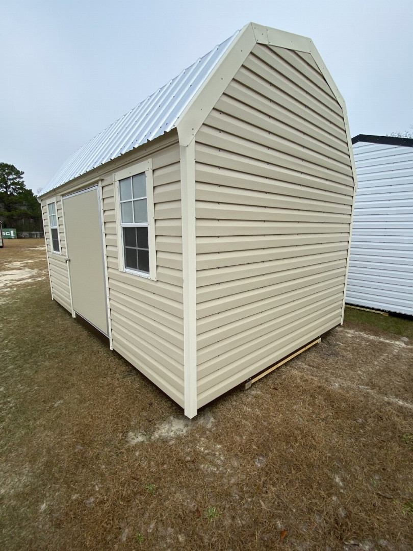 New 2025 Lark 10X16 - Lofted Barn Steel Frame Shed (SOLD)