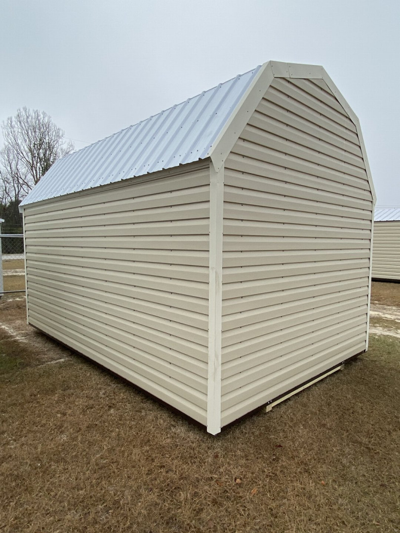 New 2025 Lark 10X16 - Lofted Barn Steel Frame Shed (SOLD)