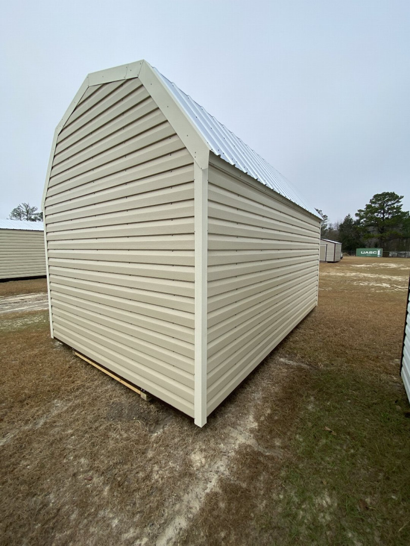 New 2025 Lark 10X16 - Lofted Barn Steel Frame Shed (SOLD)