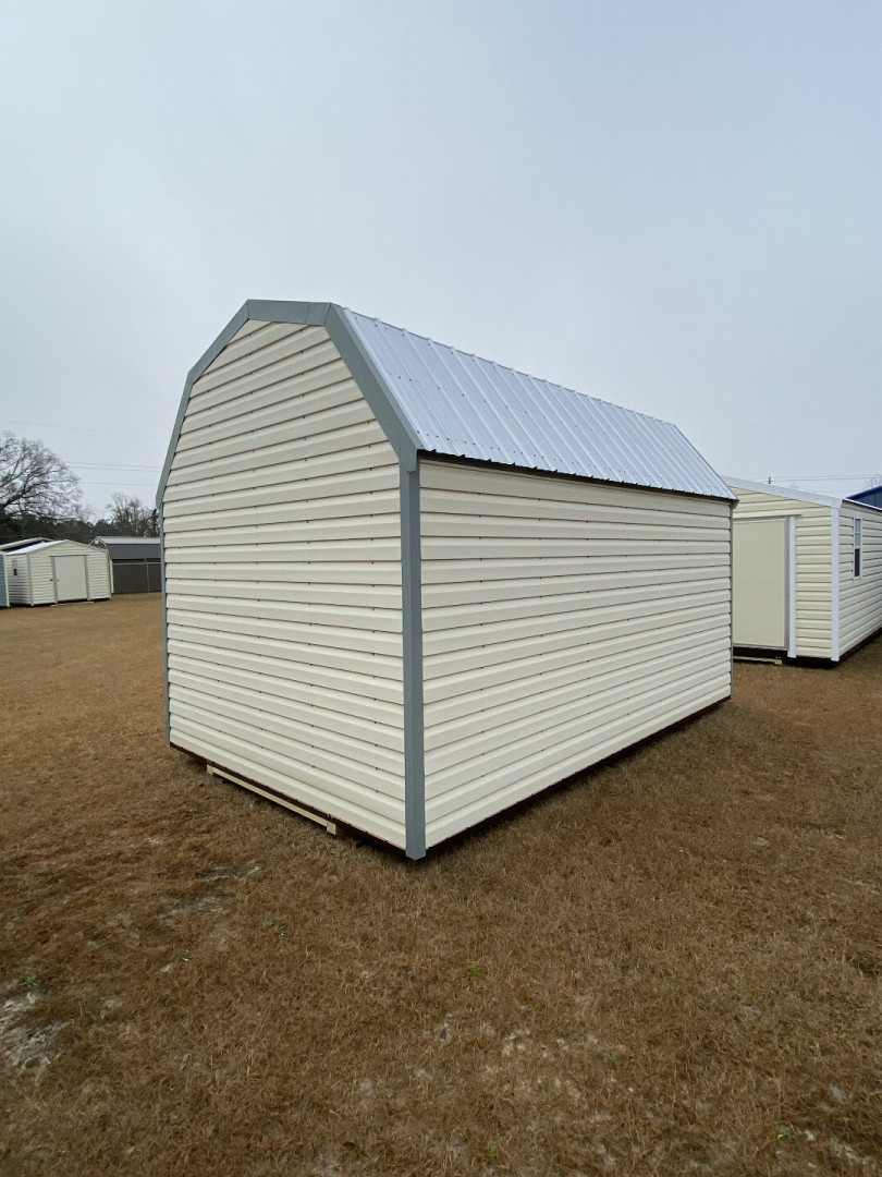New 2025 Lark 10X16 - Lofted Barn Steel Frame Shed (SOLD)