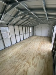 New 2025 Lark 12X24 - LAPSIDER Steel Frame Shed (SOLD)