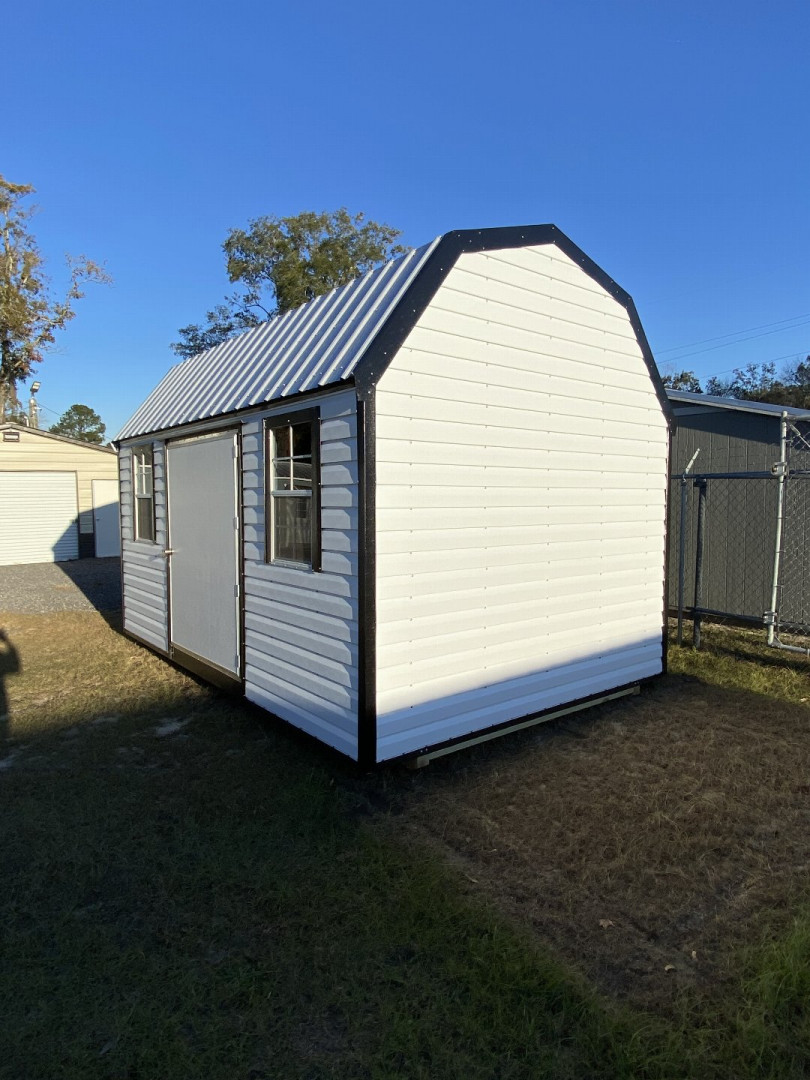 New 2025 Lark 10X16 - LOFTED BARN Steel Frame Shed (SOLD)