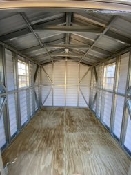 New 2025 Lark 8X10 - LAPSIDER Steel Frame Shed (SOLD)
