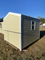 New 2025 Lark 8X10 - LAPSIDER Steel Frame Shed (SOLD)