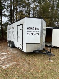 Used USED: 2022 Wow Cargo Trailers 7X16TA - Cargo / Enclosed Trailer, Call For Price.