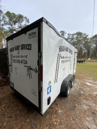 Used USED: 2022 Wow Cargo Trailers 7X16TA - Cargo / Enclosed Trailer, Call For Price.