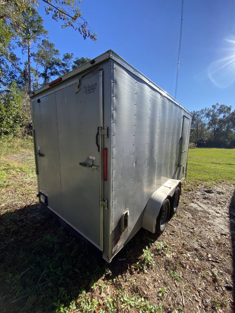 Used USED: 2020 Freedom Trailers 7X14TA - Cargo / Enclosed Trailer, Call For Price