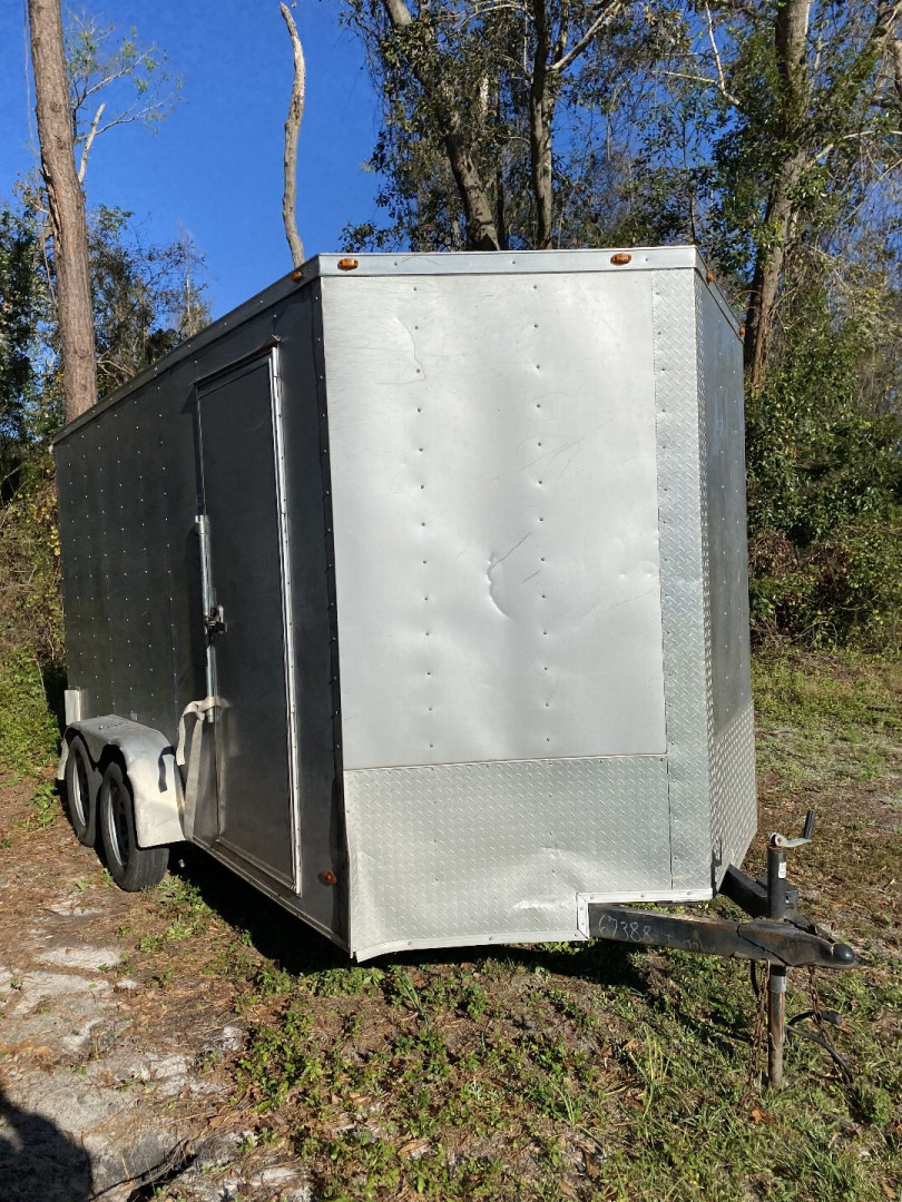 Used USED: 2020 Freedom Trailers 7X14TA - Cargo / Enclosed Trailer, Call For Price