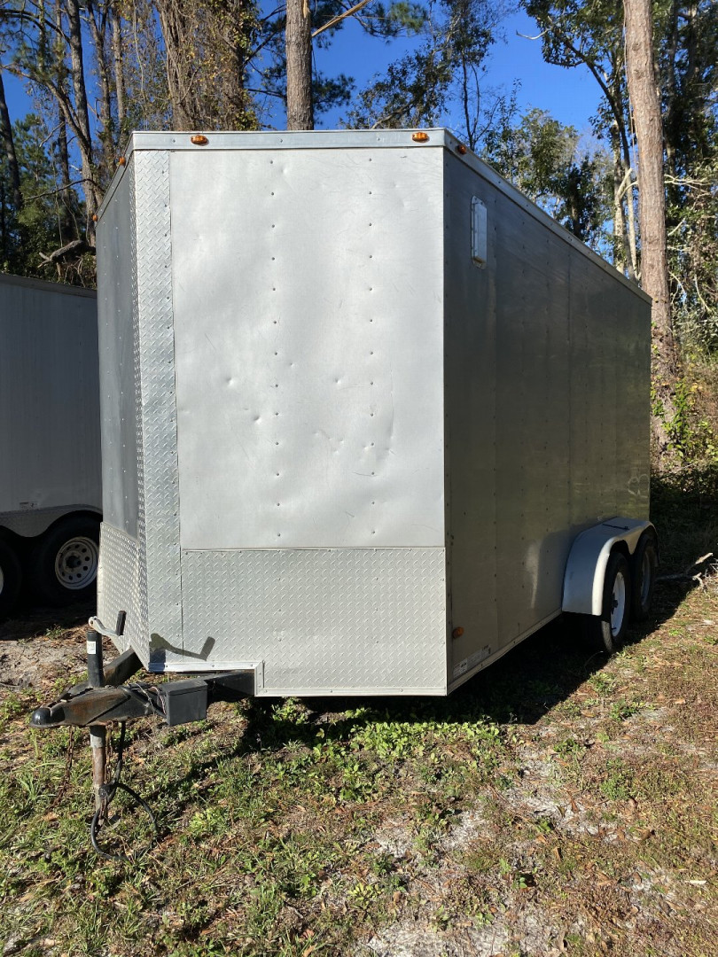 Used USED: 2020 Freedom Trailers 7X14TA - Cargo / Enclosed Trailer, Call For Price