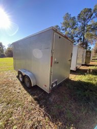 Used USED: 2020 Freedom Trailers 7X14TA - Cargo / Enclosed Trailer, Call For Price