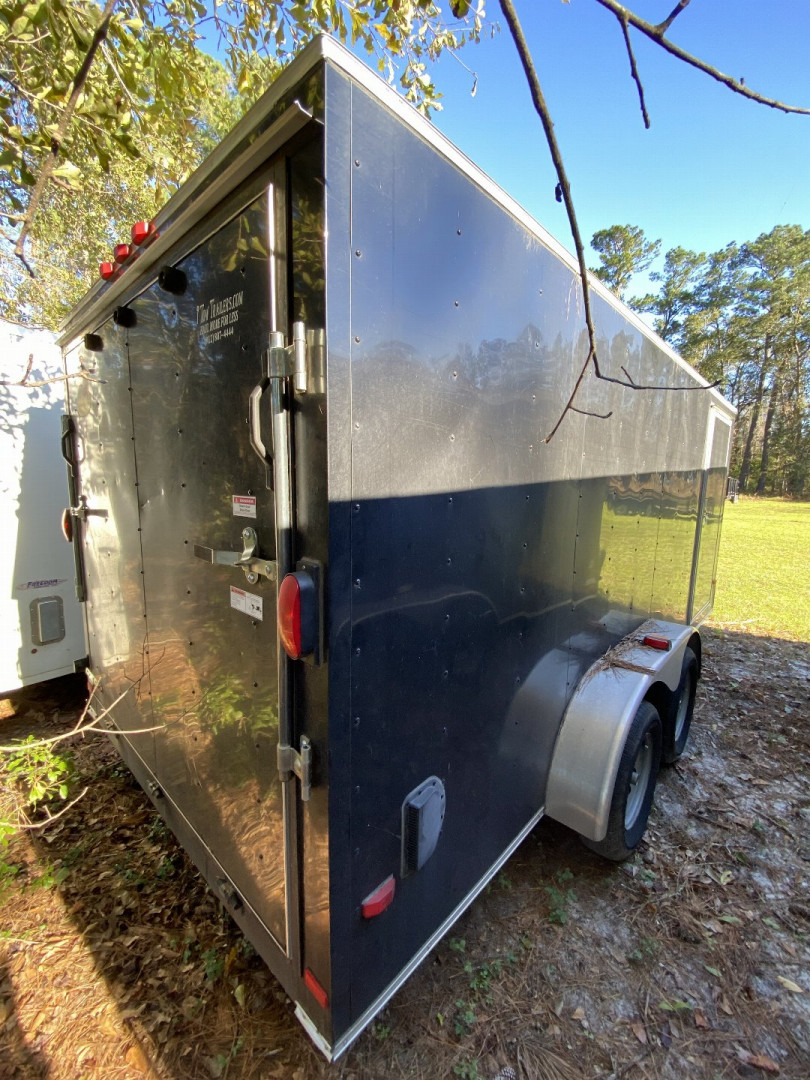 Used USED: 2020 Covered Wagon Trailers 7X16TA - Cargo / Enclosed Trailer, Call For Price