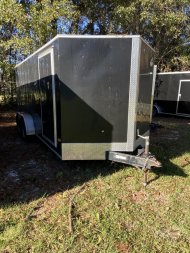 Used USED: 2020 Covered Wagon Trailers 7X16TA - Cargo / Enclosed Trailer, Call For Price