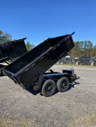 New 2024 Down 2 Earth Trailers 6X10X2TA - 7K Dump Trailer