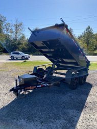 New 2024 Down 2 Earth Trailers 6X10X2TA - 7K Dump Trailer