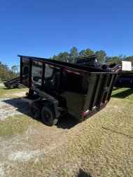 New 2024 Down 2 Earth Trailers 6X12X4 DUMP 10K Trailer