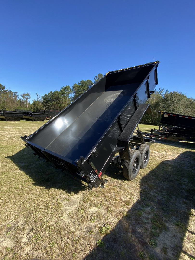New 2024 Down 2 Earth Trailers 7X16X2 - DUMP 14K Trailer