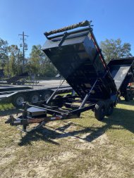 New 2024 Down 2 Earth Trailers 7X16X2 - DUMP 14K Trailer