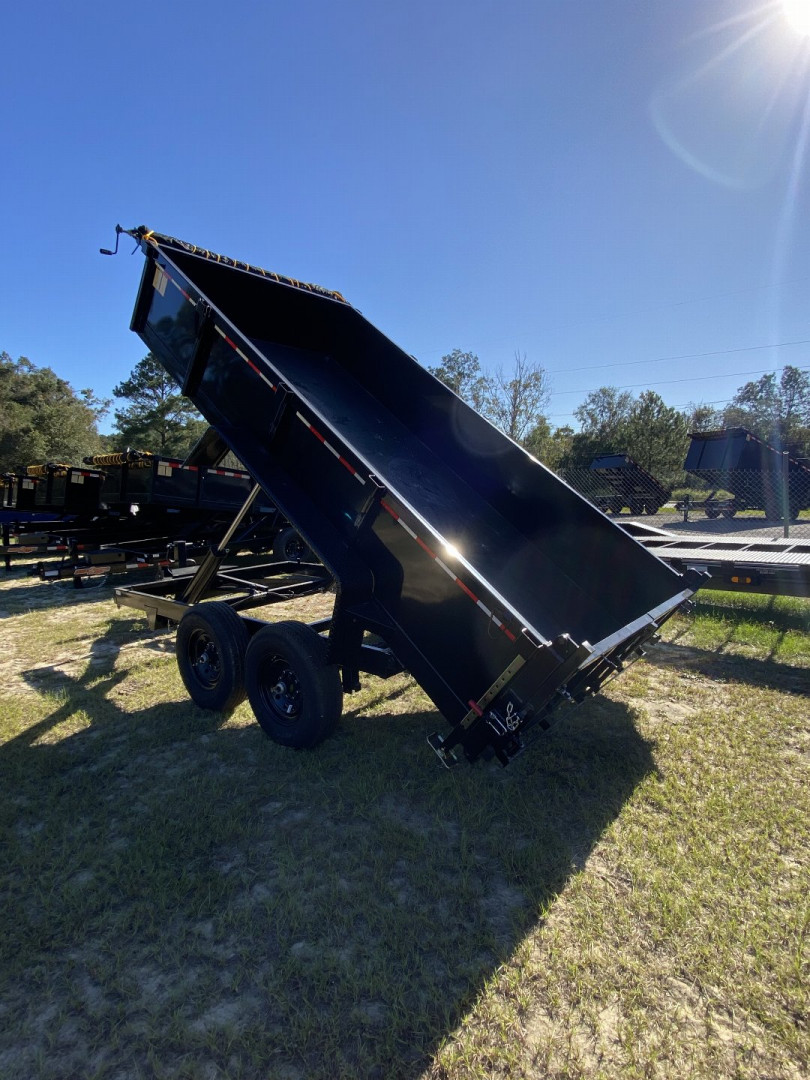 New 2024 Down 2 Earth Trailers 7X14X2 - DUMP 14K Trailer