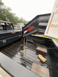 Used 2007 GMC Long Bed Truck & 2023 102x40 Gooseneck Trailer