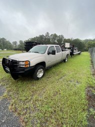 Used 2007 GMC Long Bed Truck & 2023 102x40 Gooseneck Trailer